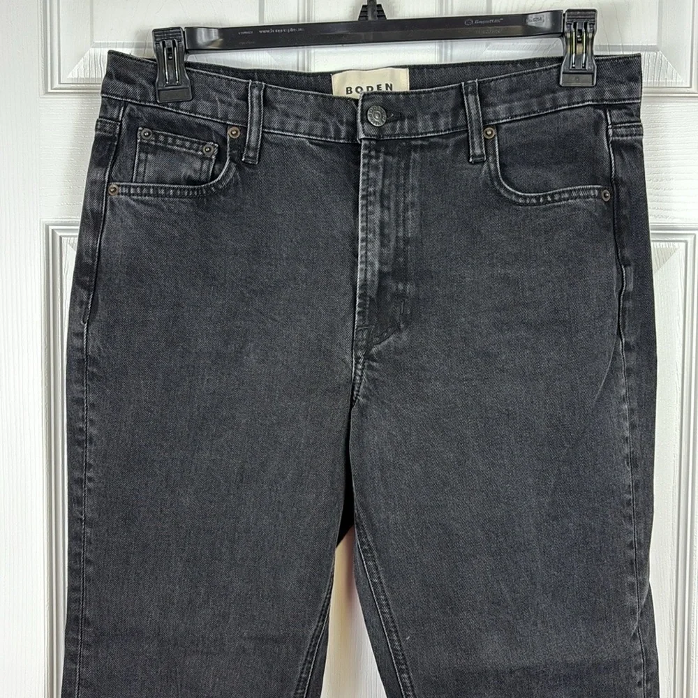 Boden girlfriend jeans washed black sz 30 - Picture 7 of 12
